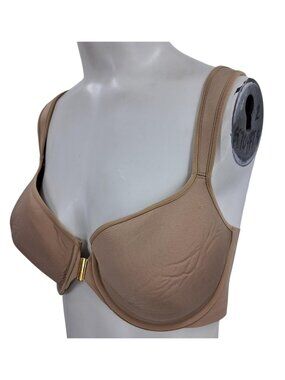 ThirdLove 24/7 Classic Full Coverage Racerback Bra Size 36D Beige Underwire